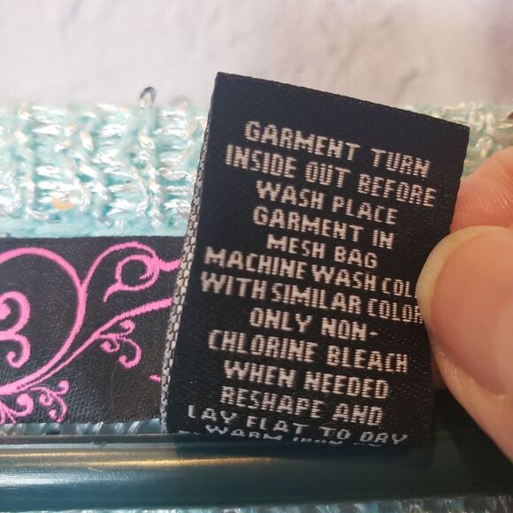 PECK & PECK Sequined Lightweight Ombre Pullover Sweater Petite Small - Picture 7 of 8